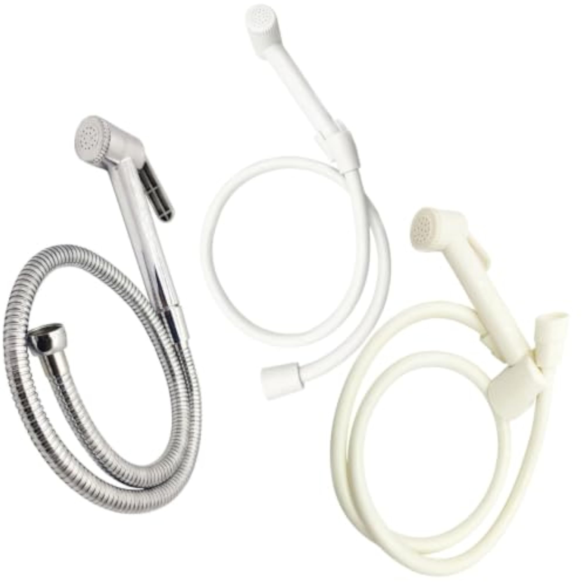 SAIBALAJI PVC Toilet & Bathroom Water Spray Gun with Wall Hook